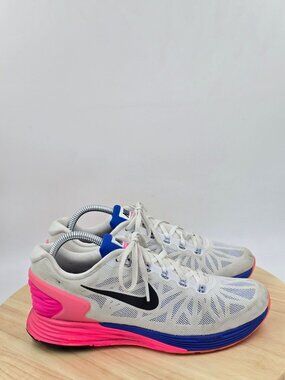 Nike Lunarglide 6 Women’s Running Shoes Sneakers (654434-101) - Size 8.5